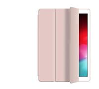 NTYHNFMIH Lanshui Accessories, 3-fold Protective Case Silicone Solid Color Soft Shell Suitable for Samsung Galaxy Tab S7/S8/S9 11 inch Universal(Sand Powder)