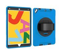 NTYHNFMIH Lanshui Accessories, 3-in-1 Hand Strap Anti Drop Case, TPU Shell Protective Cover Suitable for Samsung Galaxy Tab S7/S8/S9 11 inches(Fresh Blue)