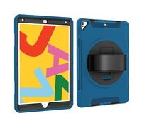 NTYHNFMIH Lanshui Accessories, 3-in-1 Hand Strap Anti Drop Case, TPU Shell Protective Cover Suitable for Samsung Galaxy Tab S7/S8/S9 11 inches(Blue)