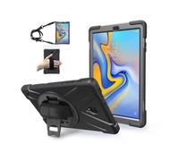 NTYHNFMIH Lanshui Accessories, Hand/Shoulder Strap Anti Drop Shell Protective Case Suitable for Samsung Galaxy Tab S10U/S9U/S8Ultra 14.6 inch(Black (Strap))