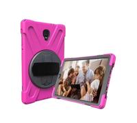 NTYHNFMIH Lanshui Accessories, Hand/Shoulder Strap Anti Drop Shell Protective Case Suitable for Samsung Galaxy Tab S10U/S9U/S8Ultra 14.6 inch(Rosy)