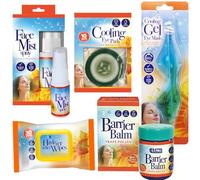 Nu-Age Hayfever Relief Survival Kit - 30 Resealable Hayfever Wipes for Eyes, Balm, Hay Fever Face Mist Spray, Cooling Gel Eye Mask & Eye Pad - Hay Fever Wipes for Allergy Protection for Adults & Kids