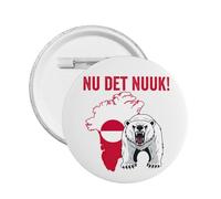 Nu Det Nuuk Now'S Enough pin button GreenlandSale 5 Pcs Buttons Round Badge