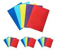 NU Education A4+ Size Black Sugar Paper Scrapbook 100gsm 32 Pages Assorted Cover Colours, NU602006V1 (Pack of 4)