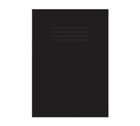 Educ A4 Stretch Book Black 2X25 PK50