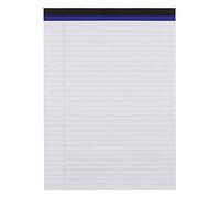 NU Notebooks - A4 Legal Pad - Office Range - A4 Notebook - Stationery Notebooks - Writing Pad - 100 Pages - Pack of 5