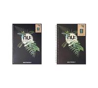 nu: Notebooks Bundle - Evolve Range - A4 & A5 Notebooks - Wirebound Notebook - Stationery Notebooks - Professional Notepad - 120 Pages