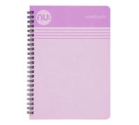 NU Notebooks - Cloud Pastels Range - A4 Lilac Notebook - Wirebound Notebook - 110 Pages