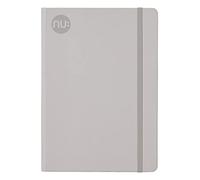 NU: Notebooks - Grey Journal - Spectrum Range - A5 Lined Notebook - Daily Planner - Note Pad - 160 Pages