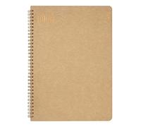 Nu Notebooks - Kraft Range - Manilla Wire Bound A5 Notebook - Stationery Notebooks - Professional Notepad - 160 Pages