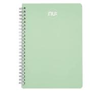 NU Notebooks - Spectrum Pastels Range - Green Journal Notebook - A5 Notepad - 150 Pages