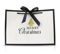 Nu-Nuel Luxury Christmas Bag | Large Merry Christmas Paper Bag with Rope Handle and Ribbon (2)