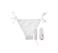 Nu Sensuelle Remote Control Pleasure Panty 15 Function White, One Size
