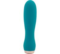 Skye Velvet Touch Bullet with Turbo Boost - 20 Vibration Modes, XLR8 Power Burst, Liquid Silicone, Rechargeable, Body-Safe - Emerald