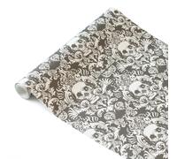 nu wallpaper FIERI GREY peel & stick wallpaper (52.07cm x 5.49m)