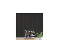 nu wallpaper GRASSWEAVE BLACK peel & stick wallpaper