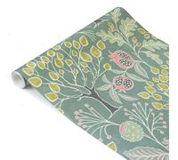 nu wallpaper GROOVY GARDEN GREEN peel & stick wallpaper 52.07cm x 5.49m