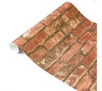 nu wallpaper WEST END BRICK peel & stick wallpaper (52.07cm x 5.49m)