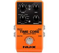 NU-X 173.471UK Time Core Deluxe mkII Pedal | Digital Delay Guitar Pedal | Orange