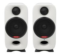 NU-X | Axon 3 Nearfield Studio Monitors | Compact Reference Quality Speakers for Mixing & Monitoring | Bluetooth, USB-C Audio Interface, DSP Room Control | White