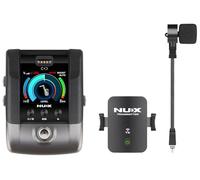 NU-X | B-6 Pro Wireless Saxophone & Trumpet Microphone System | Professional 2.4GHz Digital Audio with Rechargeable Transmitter, Effects Loop, Tuner, and EQ Presets