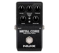 NU-X | Metal Core Deluxe mkII Pedal With 3 Selectable High Gain Valve Amp Models