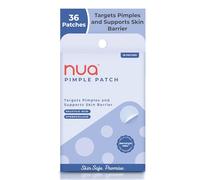 Nua Pimple Patch | 36 Hydrocolloid and Salicylic Acid Waterproof Patches | Absorbs Oil and Impurities | Prevents Scarring | Works Overnight | Treats Active Acne | For All Skin Types | Acne Patches for