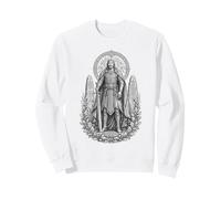 Nuada Celtic Silver Hand Warrior King Line Art Sweatshirt