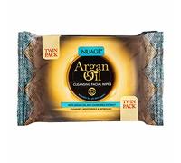 Nuage Argan Oil Infused Cleansing Wipes, Twin Pack