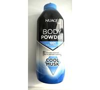 Nuage Body Powder for Men, Cool Musk Scent, 250g, Talc-Free, Moisture Absorbing