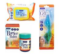 Nuage Hayfever Essential Kit Includes 30 Resealable Relief Wipes, 1 Allergen Barrier Balm & 1 Cooling Gel Eye Mask | Natural Remedy for Treating Hay Fever | Suitable for Face & Hands