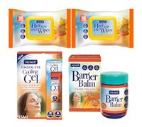 Nuage Hayfever Relief - 2X Hayfever Wipes for Eyes, Hayfever Balm, Under Eye Cooling Gel - Hay Fever Wipes for Allergy Protection and Relief for Adults, Kids Hayfever Medicine