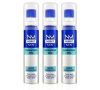 Nuage MEN Shaving Oil Menthol Pre Shave with Pump 20ml (3 Pack)