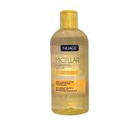 Nuage Micellar Cleansing Water Vitamin C 200ml - Gently Removes Makeup, Cleanses & Hydrates Skin - Brightening Antioxidant Formula with Aloe Vera & Vitamin E - Suitable for All Skin Types - No Rinsing