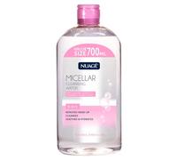 Nuage Micellar Cleansing Water with Aloe Vera, Vitamin E & Chamomile Flower Extract | 3-in-1 - Gently Removes Makeup, Cleanses, Soothes & Hydrates Skin | Suitable for Face, Eyes and Lips (700ml)