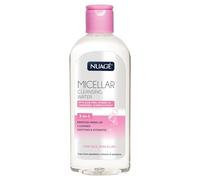 Nuage Micellar Cleansing Water with Aloe Vera, Vitamin E & Chamomile Flower Extract | 3-in-1 - Gently Removes Makeup, Cleanses, Soothes & Hydrates Skin | Suitable for Face, Eyes and Lips (200ml)