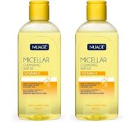 Nuage Micellar Cleansing Water with Vitamin C | Gently Removes Makeup, Cleanses & Hydrates Skin - Brightening Antioxidant Formula with Aloe Vera & Vitamin E | Suitable for All Skin Types (200ml)