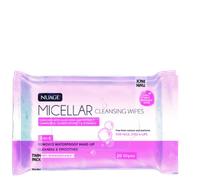 Nuage Micellar Facial Cleansing Wipes - Aloe Vera, Chamomile & Vitamin E - 2x20 Wipes