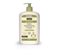 Nuage Oatmeal Daily Moisturizing Cream for All Skin Types with Soothing Oatmeal Extracts, Hydrating and Nourishing Formula, 600ml Pump Bottle