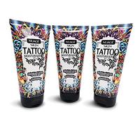 Nuage Skin Tattoo Moisturiser and Aftercare Lotion, Colour Enhancement Tattoo Cream, Pack of 3, 150 ml