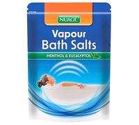 Nuage Vapour Bath Salts with Menthol and Eucalyptus Essential Oils - 450g, Calming - Relaxing - Soothing