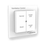 Nuaire DRI-ECO-4S 4 Button RF Switch - Push Button - Manual - White