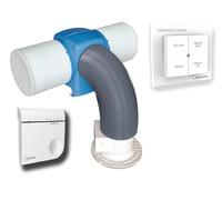 Nuaire Dri-Eco-Heat-HC Package *Dri-eco-heat, 4 way switch & Humidity Sensor*