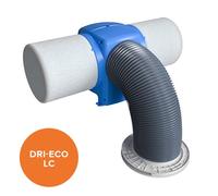 Nuaire Drimaster Eco 3S Heat Hall Control 3 Storey Property Positive Input Ventilation Unit - DRI-ECO3S-HEAT-HC