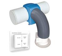 Nuaire Drimaster Eco Heat 400W 4-Way Switch Blue