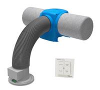 Nuaire Drimaster Eco Heat Positive Input Ventilation Unit With Integral 400W Heater And 4 Way Switch