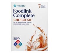 Nualtra Foodlink Complete Chocolate Powdered Drink Mix 7 Servings