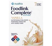 Nualtra Foodlink Complete With Fibre Vanilla 7x63g Servings