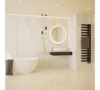 Nuance By Bushboard Bathroom & Wet Room Decorative Panel Board - Azul Marble 2440 X 900 X 4mm