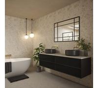 Nuance By Bushboard Bathroom & Wet Room Decorative Panel Board - Light Portland Vanity 1500 X 600 X 28mm